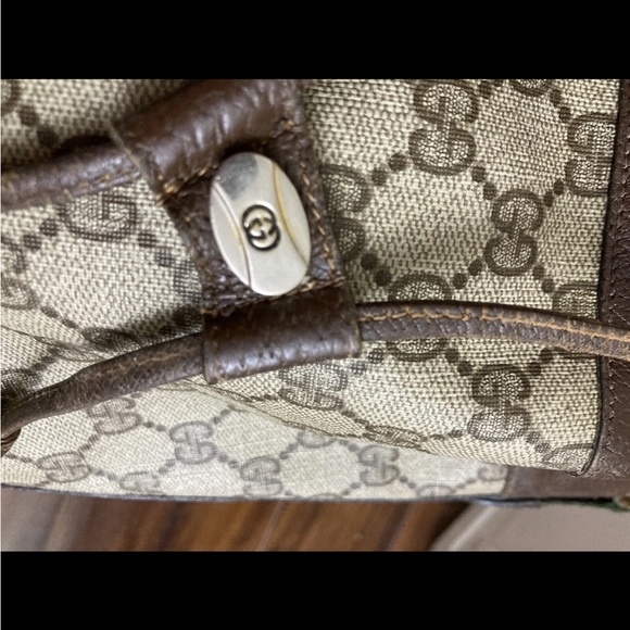 Vintage Gucci monogram BucketBag- Likers offer is Final price. - Picture 11 of 12